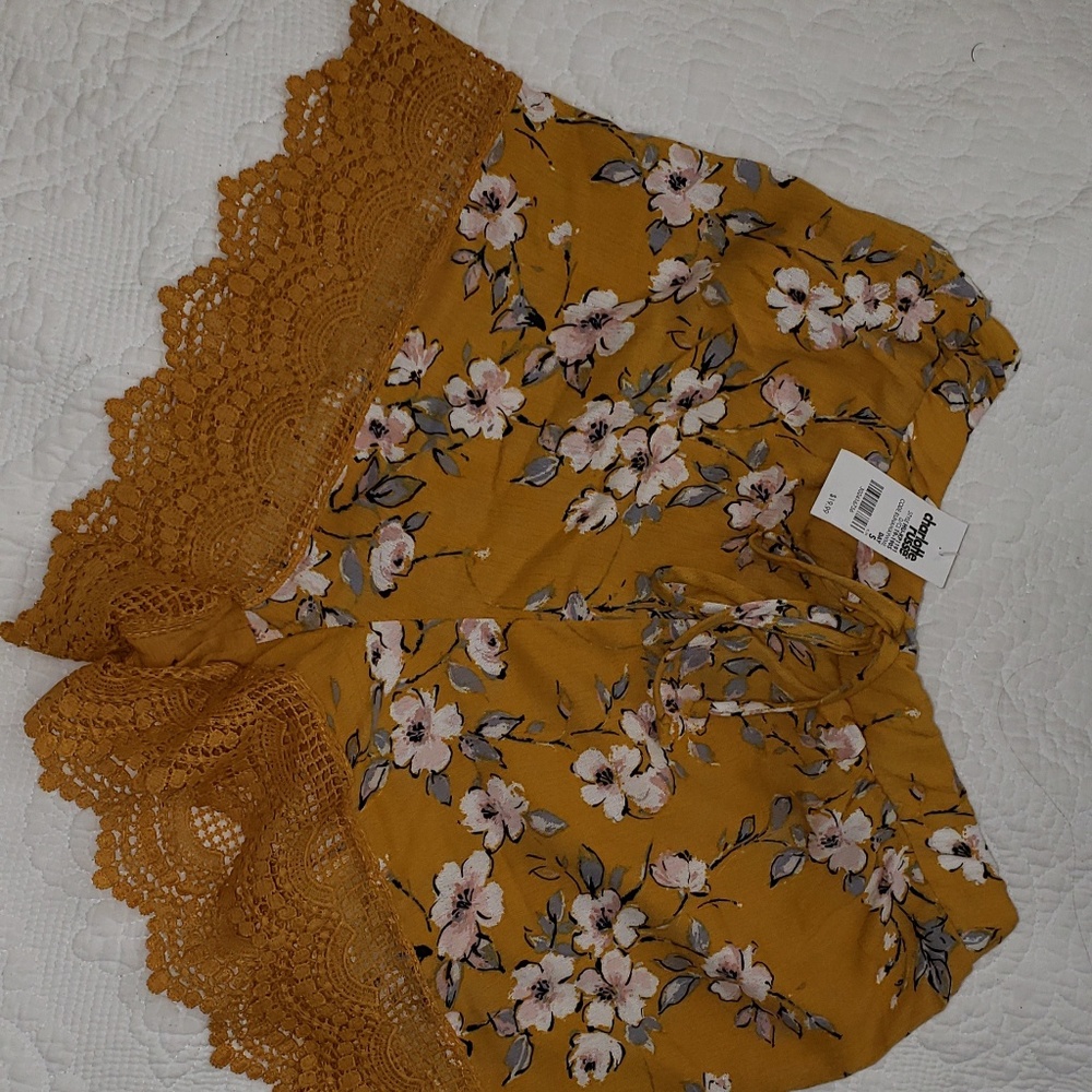 A beautiful gold color short